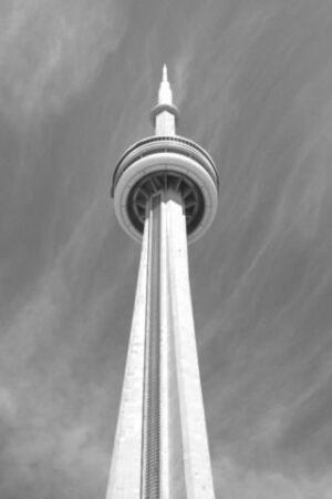 TORONTO - Alphabet Letters Black & White