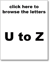 U to Z